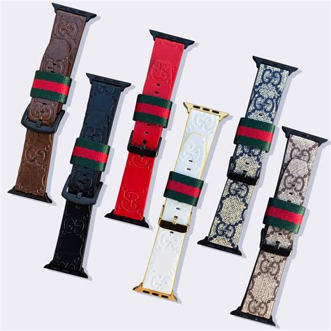 gucci apple watch band real|luxury Apple Watch bands Gucci.